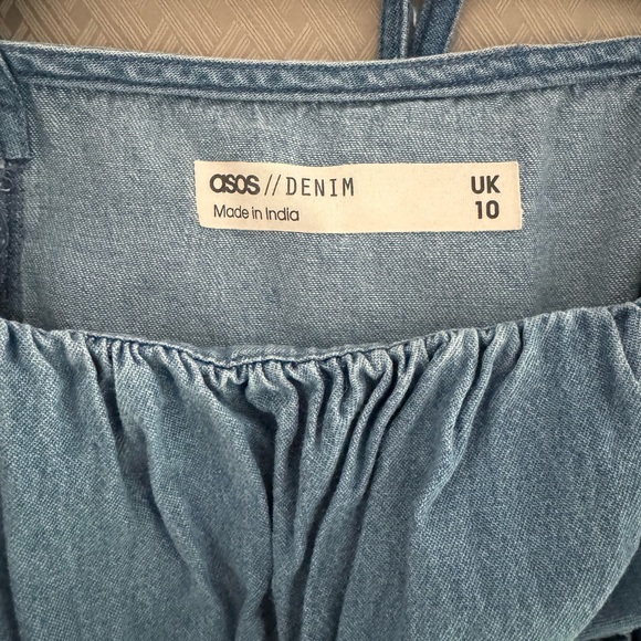 ASOS Denim Maternity Dress - Picture 3 of 4